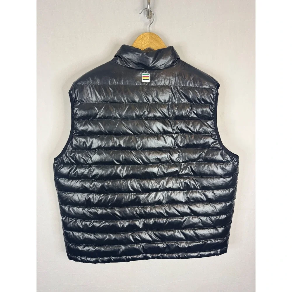 Hudson's‎ Bay Team Canada Olympic Down Puffer Vest Mens XXL Black Full Zip